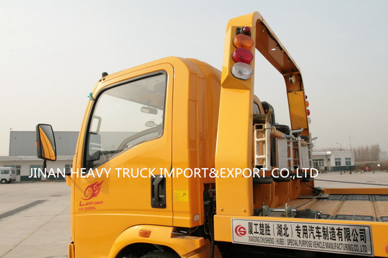 Van de Plichts Flatbed Wrecker van SINOTRUK HOWO Lichte de Vrachtwagen4x2 6 Wielen