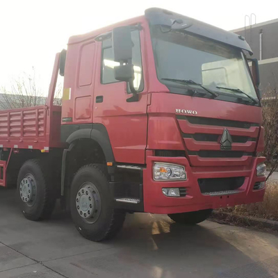 SINOTRUK HOWO 12 de vrachtwagen op zwaar werk berekende vrachtwagen Lorry Van Load van de wielen8x4 flatbed Lading