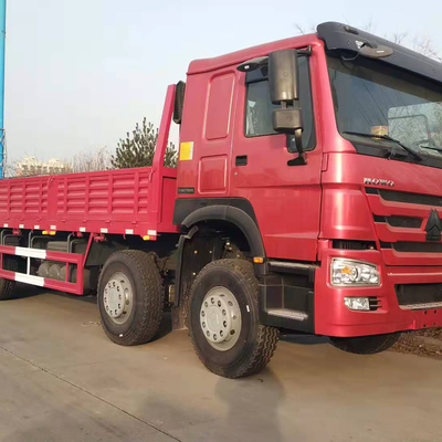 SINOTRUK HOWO 12 de vrachtwagen op zwaar werk berekende vrachtwagen Lorry Van Load van de wielen8x4 flatbed Lading