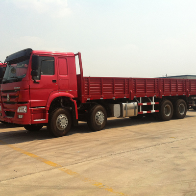 SINOTRUK HOWO 12 de vrachtwagen op zwaar werk berekende vrachtwagen Lorry Van Load van de wielen8x4 flatbed Lading