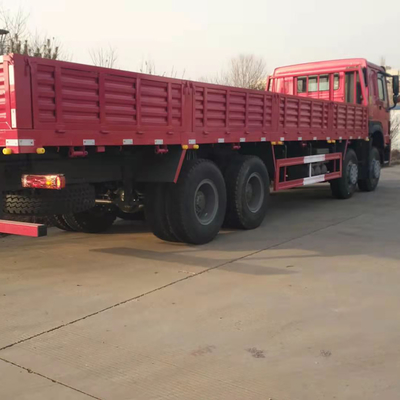 SINOTRUK HOWO 12 de vrachtwagen op zwaar werk berekende vrachtwagen Lorry Van Load van de wielen8x4 flatbed Lading