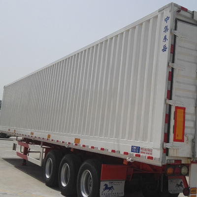 3 assen 12 wielen Container 50 ton zware vrachtwagen Semi-trailer