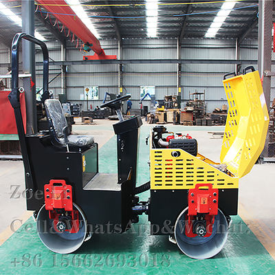 6 Ton Hydraulic Vibrator Single Drum-de Wegwalspers van Bouwmachines
