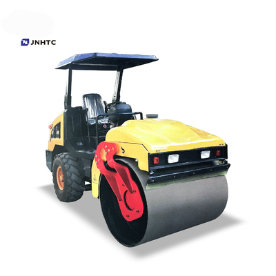 4.5 Ton Heavy Construction Machinery Single-de Wegwalspers van de Trommelvibrator