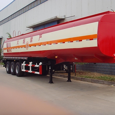 3 Aanhangwagen van de de Stookolietanker van assen de Op zwaar werk berekende Semi Aanhangwagens
