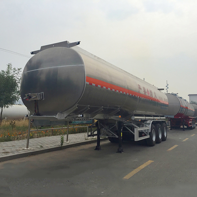 3 Aanhangwagen van de de Stookolietanker van assen de Op zwaar werk berekende Semi Aanhangwagens