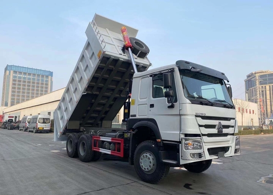 Sinotruk HOWO 40 de Vrachtwagen van de Ton6x4 Stortplaats Tipper Dumper 20 de Kubieke Vrachtwagen van de Meterstortplaats
