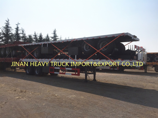 Sinotruk Drie de semi Aanhangwagen van Axle Container voor Containervervoer
