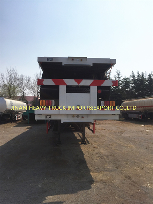 Sinotruk Drie de semi Aanhangwagen van Axle Container voor Containervervoer