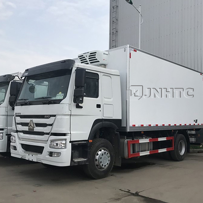 HOWO 290 pk Euro2 4x2 15 ton Koelkast Vrieskas Koeltruck Klein vrachtwagen