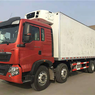 Sinotruk HOWO 45cbm vriezer koelkast 8x4 koeltruck 20 ton koeltruck zware truck