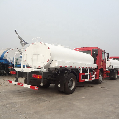 HOWO Euro2 4 4x2 6 wielen 12000 liter 12 kubieke meter water tank sprinkler truck