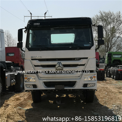 6 van de howotractor van de wielenlading de Hoofd Dubbele Assen 4x2 380hp