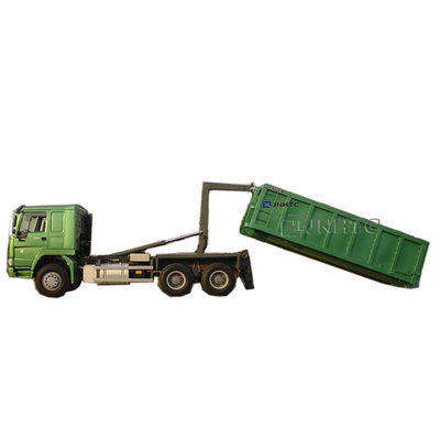 Van het de Haakwapen van SINOTRUK HOWO 6x4 het Broodjesvuilnisauto voor het Afval van het Afvalvuilnis