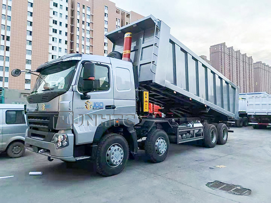 Sinotrukhowo A7 Tipper Dump Truck 8x4 12 Wielen 40 Ton