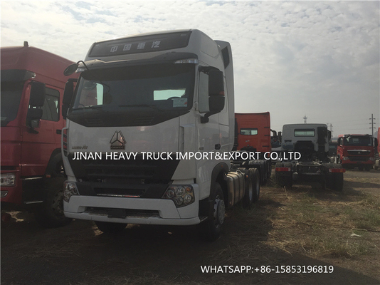 400L diesel Tank Dubbele Bestuurder Prime Mover Truck Sinotruk HOWO A7 6X4