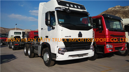 10 de Tractorvrachtwagens 371hp 420hp van Wheeler Sinotruck HOWO A7 6x4