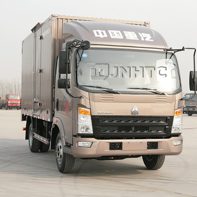 Van de Leveringsvan cargo box truck light van SINOTRUK HOWO de Plicht 4x2