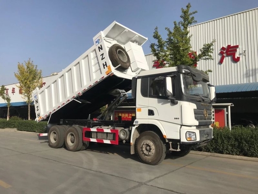 Op zwaar werk berekende de Stortplaatsvrachtwagen 10w 371hp 20cbm van Sinotrukhowo 6x4
