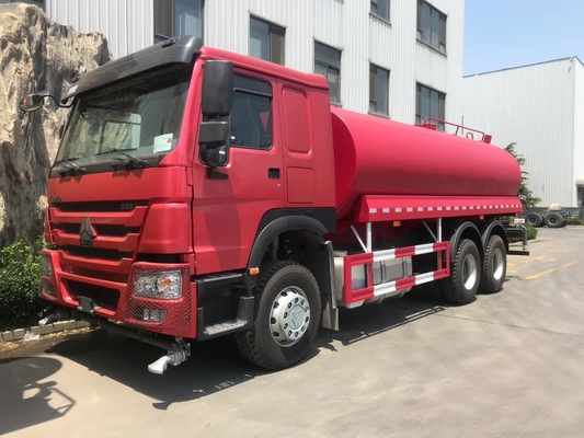 HOWO-het Vervoervrachtwagen 20 Cbm van het Tanker Drinkwater voor Bouwwerf