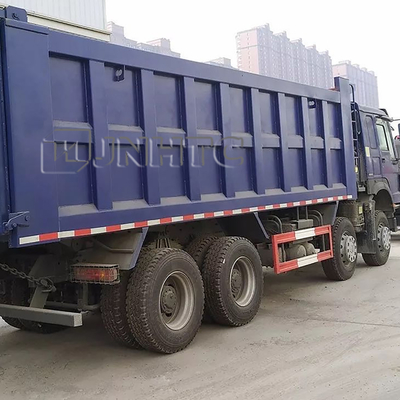 SINOTRUK HOWO 12 de Zelflading 8x4 3cbm 371hp van Wheeler Heavy Duty Dump Truck