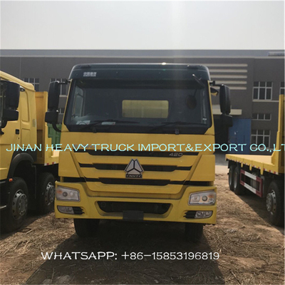 Sinotruk Howo 40 voet vrachtwagen van de 30 ton flatbed lading met containerslot