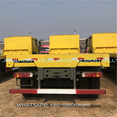 Sinotruk Howo 40 voet vrachtwagen van de 30 ton flatbed lading met containerslot