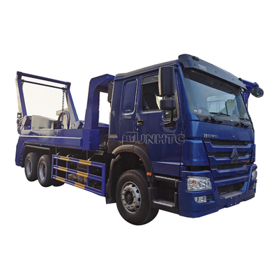 Van het de Schommelingswapen van HOWO 6x4 12cbm 15cbm Hydraulische van de de Vuilnisautoeuro2 Euro3 Container het Huisvuilbak