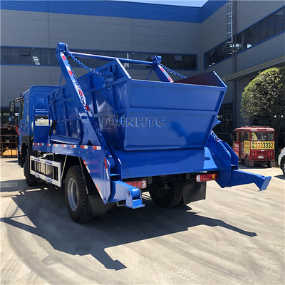 Van het de Schommelingswapen van HOWO 6x4 12cbm 15cbm Hydraulische van de de Vuilnisautoeuro2 Euro3 Container het Huisvuilbak