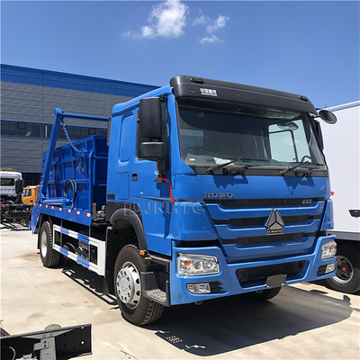 Van het de Schommelingswapen van HOWO 6x4 12cbm 15cbm Hydraulische van de de Vuilnisautoeuro2 Euro3 Container het Huisvuilbak