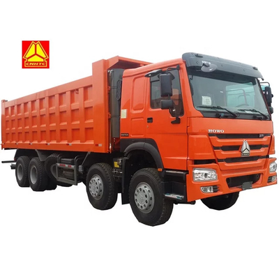 Van de de Vormstortplaats van U van SINOTRUK HOWO 8X4 de doosvrachtwagen in Ghana Tanzania Zambia Zimbabwe