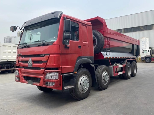 Van de de Vormstortplaats van U van SINOTRUK HOWO 8X4 de doosvrachtwagen in Ghana Tanzania Zambia Zimbabwe