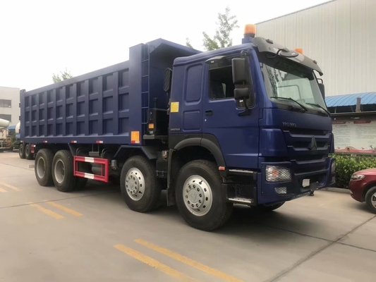 Van de de Vormstortplaats van U van SINOTRUK HOWO 8X4 de doosvrachtwagen in Ghana Tanzania Zambia Zimbabwe