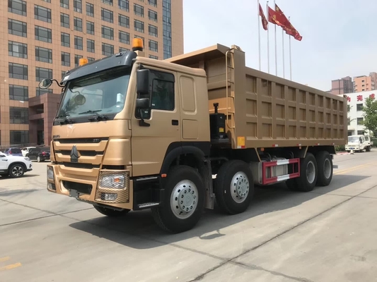 Van de de Vormstortplaats van U van SINOTRUK HOWO 8X4 de doosvrachtwagen in Ghana Tanzania Zambia Zimbabwe