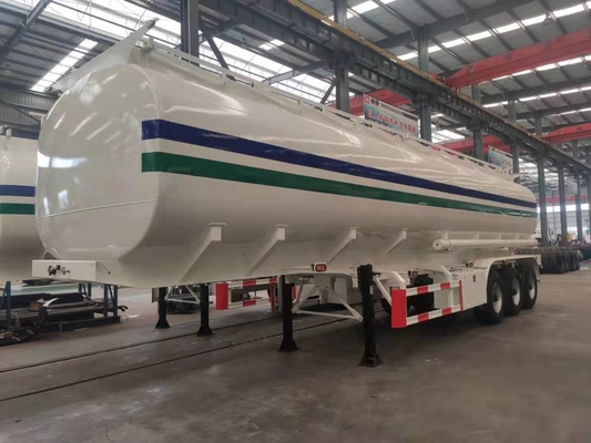 Van de de Brandstoftanker van het Liangshan30000l-60000l Aluminium de Semi Aanhangwagen