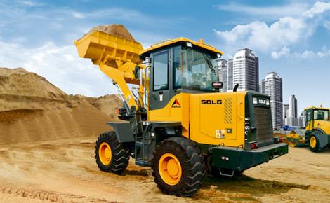 Sdlg 1,8 het Wiellader Lg918 van de ton1cbm Emmer voor Zand Lading en het Leegmaken