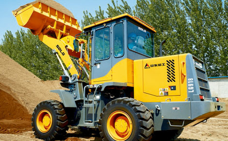 Sdlg 1,8 het Wiellader Lg918 van de ton1cbm Emmer voor Zand Lading en het Leegmaken