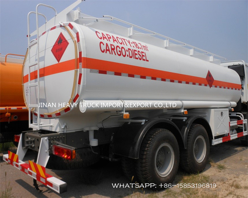 Sinotruk Howo 25cbm 25000 Liter de Aanhangwagenolie van de Olietank het Vullen Vrachtwagen