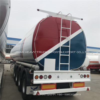 3 van de de Dieselopslag van assen de Op zwaar werk berekende Semi Aanhangwagens Vloeibare van de de Brandstoftank Semi Aanhangwagen