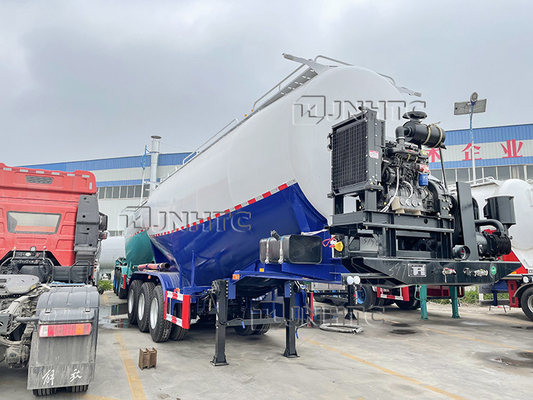SINOTRUK 3 van de het Cementaanhangwagen van Alxes Bulkdieselmotor 50 Ton 45 Cbm