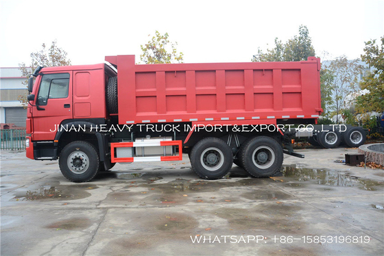 30 Ton Sinotruk Howo Dump Truck 10 Wheeler Heavy Truck For Earth-Vervoer