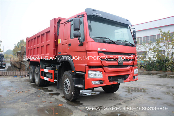 30 Ton Sinotruk Howo Dump Truck 10 Wheeler Heavy Truck For Earth-Vervoer