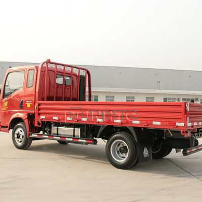 Lichte de Plichts Commerciële Vrachtwagens 2 ton 3 ton 5 van SINOTRUK HOWO 4x2 Ton Flatbed Truck