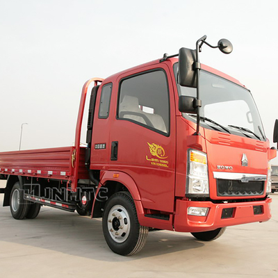 Lichte de Plichts Commerciële Vrachtwagens 2 ton 3 ton 5 van SINOTRUK HOWO 4x2 Ton Flatbed Truck