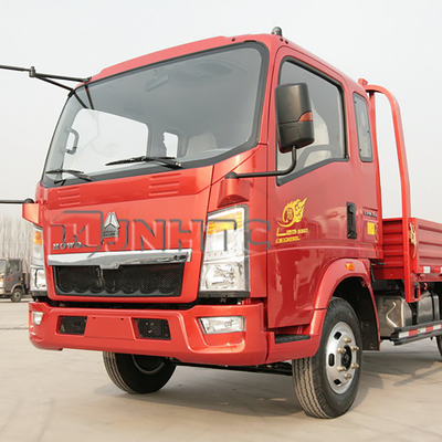 Lichte de Plichts Commerciële Vrachtwagens 2 ton 3 ton 5 van SINOTRUK HOWO 4x2 Ton Flatbed Truck