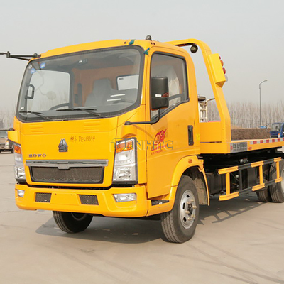 Nieuwe/Gebruikte Sinotruk HOWO 3 Ton van 4x2 Wrecker Tow Road Block Removal Truck