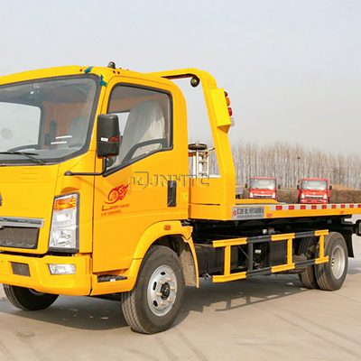 Nieuwe/Gebruikte Sinotruk HOWO 3 Ton van 4x2 Wrecker Tow Road Block Removal Truck