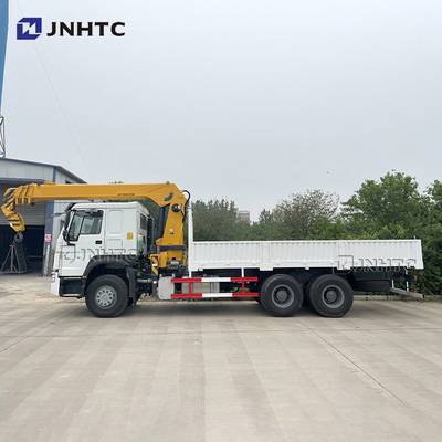 Sinotruk Howo 6x4 10 Telescopische Vrachtwagen Opgezette Crane Straight Arm Cargo Truck-Kraan