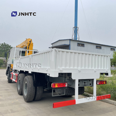 Sinotruk Howo 6x4 10 Telescopische Vrachtwagen Opgezette Crane Straight Arm Cargo Truck-Kraan