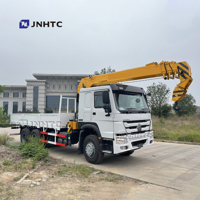 Sinotruk Howo 6x4 10 Telescopische Vrachtwagen Opgezette Crane Straight Arm Cargo Truck-Kraan